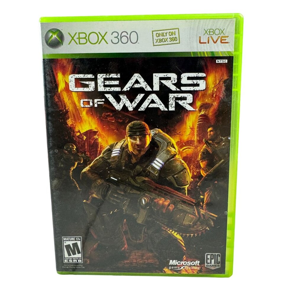 Gears Of War Xbox 360 - Complete CIB Tested Working